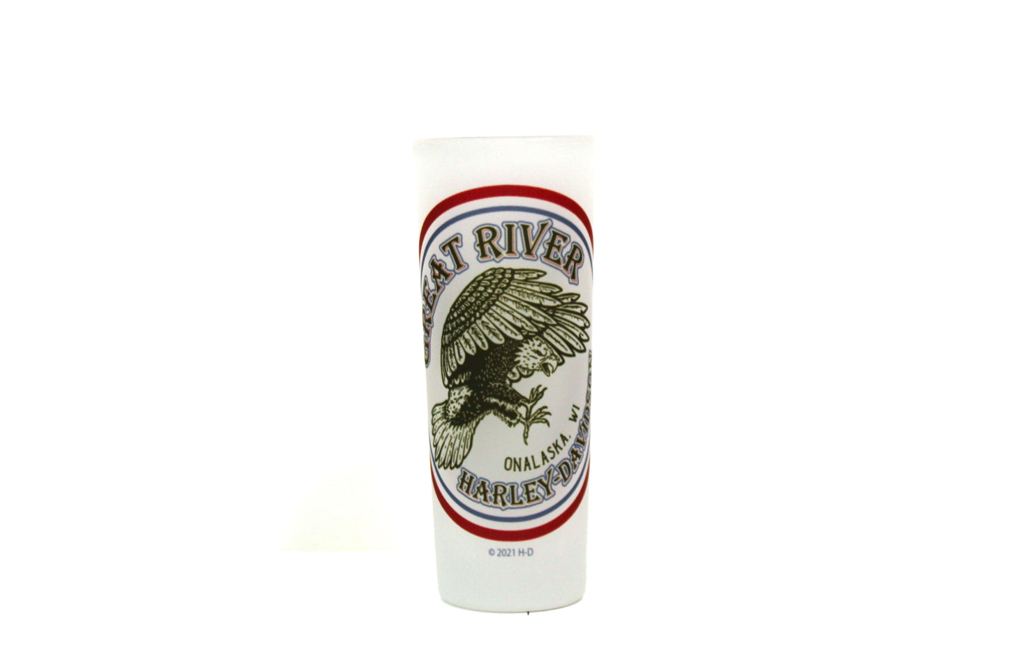 Great River Shot Glass