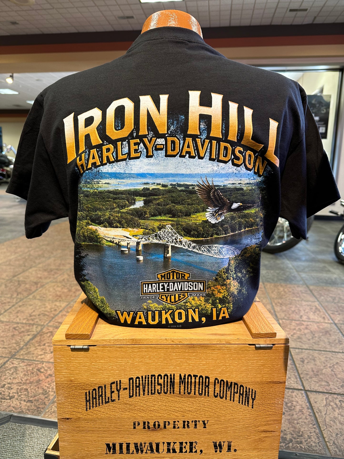 Oval Eagle-Lansing Bridge