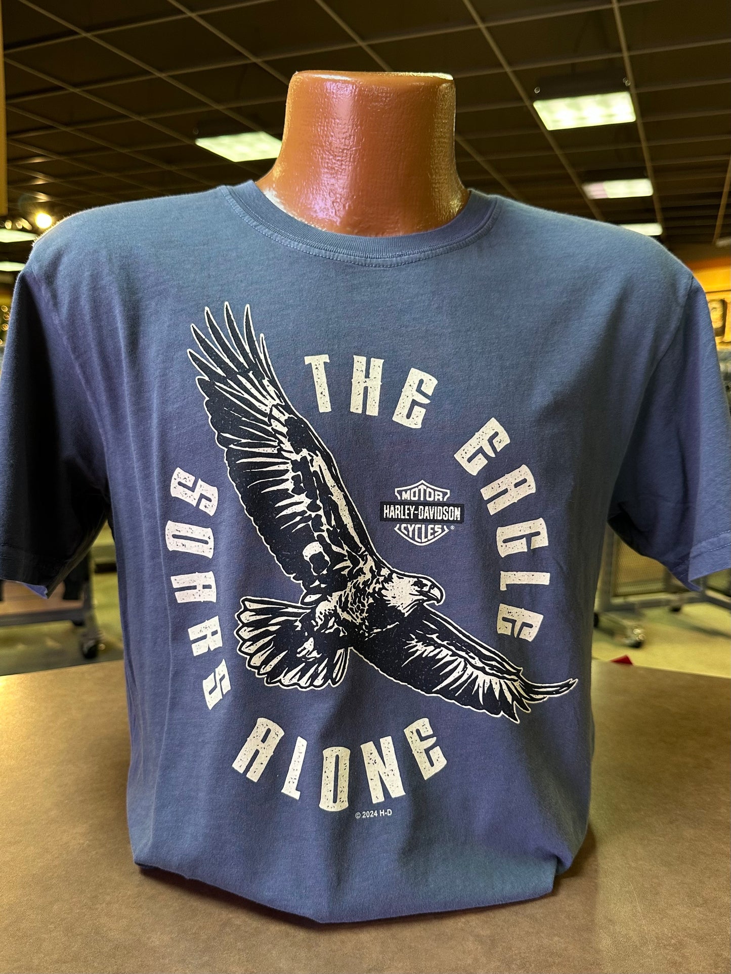 IH Soars Alone Tee- Iron Man Back