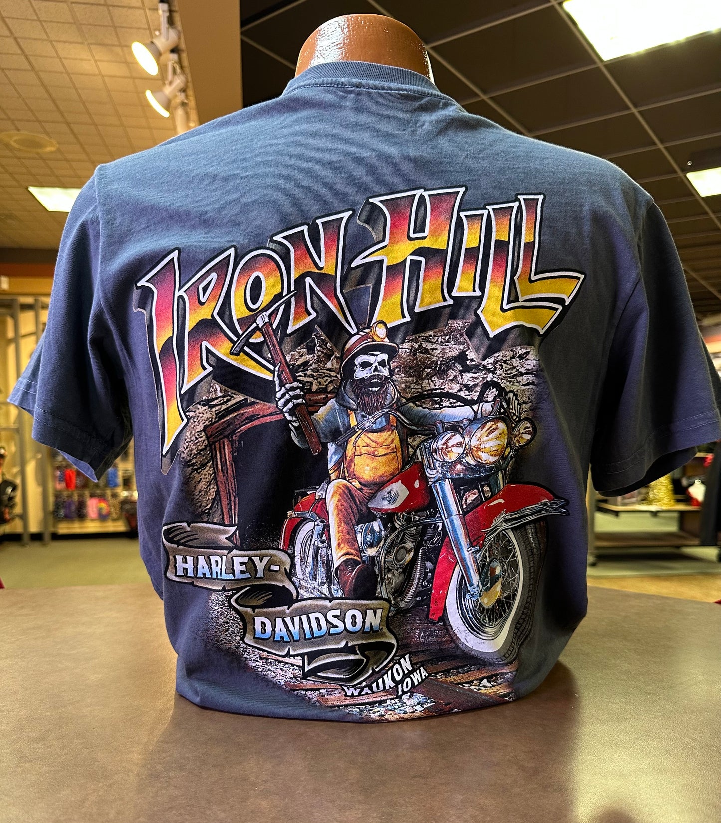 IH Soars Alone Tee- Iron Man Back