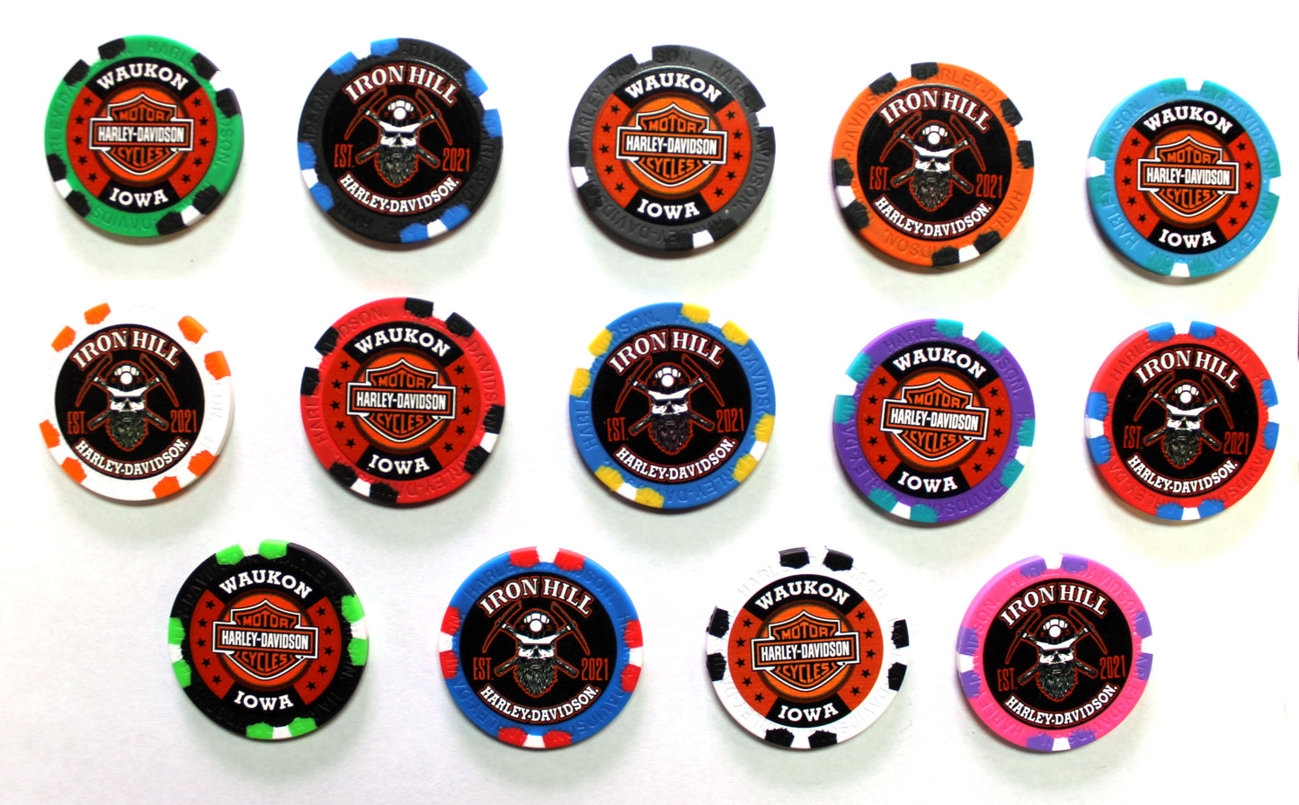Iron Hill Poker Chips