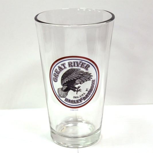 Great River Pint Glass